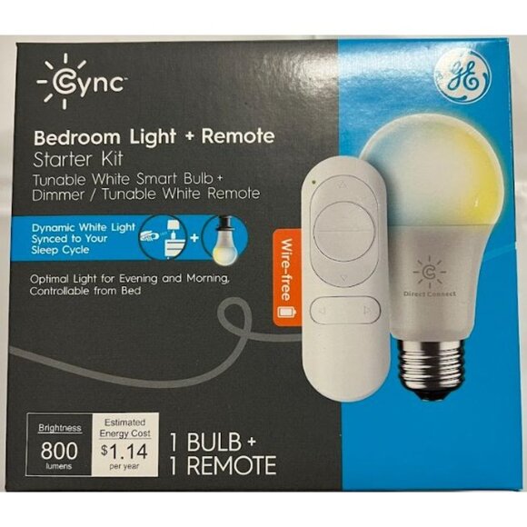 Cync by GE Bedroom LED Light Bulb &amp; Remote Control Kit - Picture 7 of 8